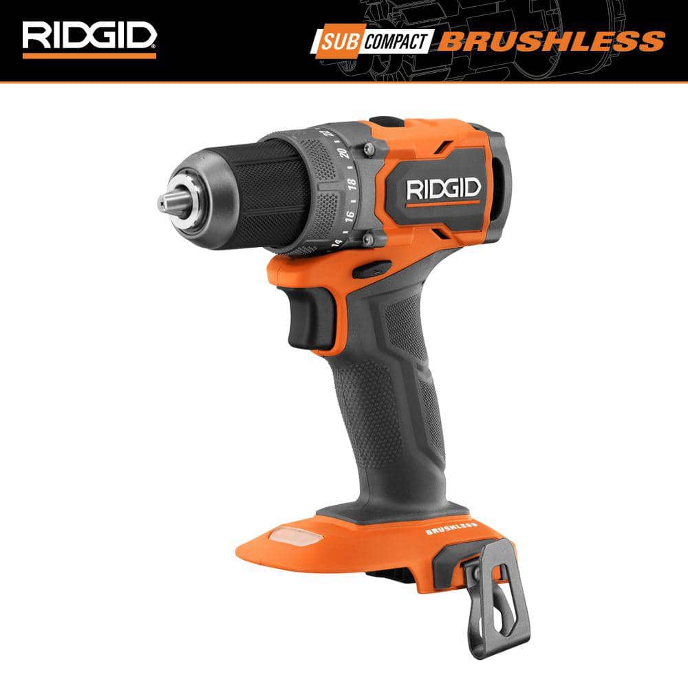RIDGID 18V SubCompact Brushless Cordless 1/2 in. Drill/Driver (Tool Only)