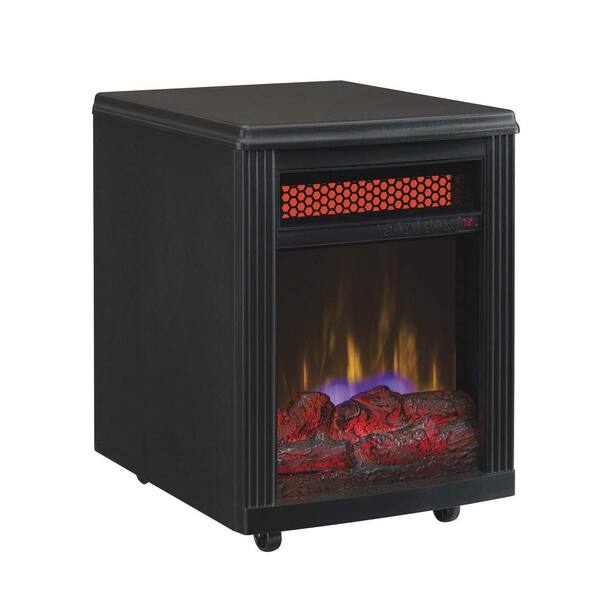 Twin Star 1500-Watt Infrared Quartz Electric Portable Heater - Black Steel Finish