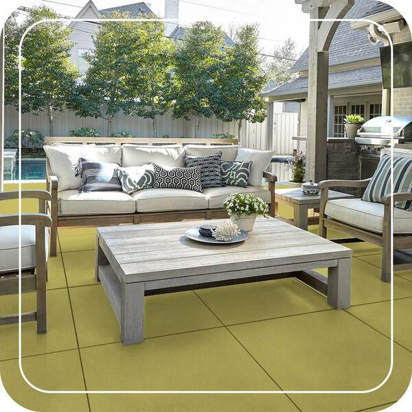 BEHR PREMIUM 1 gal. #P350-5 Go Lime Textured Low-Lustre Enamel