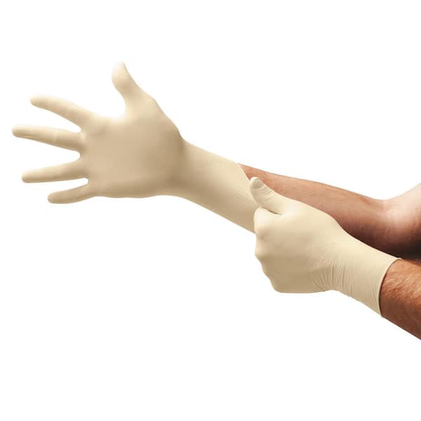 Conform Premium Disposable Latex Gloves, Small (100-Count)