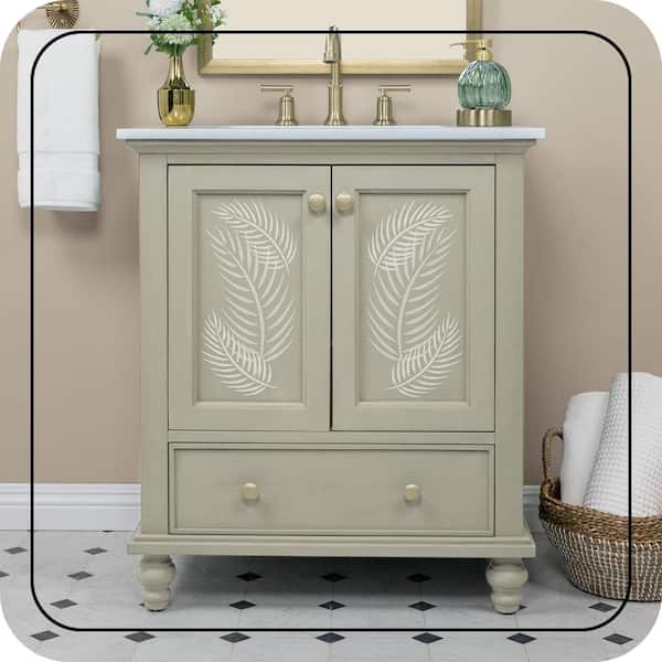 BEHR 1 qt. #N350-4 Jungle Camouflage Interior Chalk Finish Paint