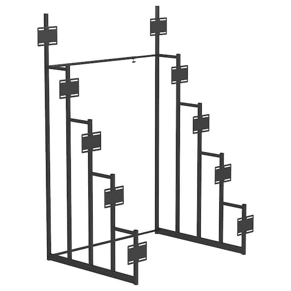 Coaster Duarto Black 5-tier Headboard Display Rack 301301 - The Home Depot