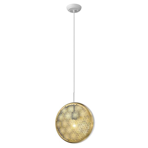 Trend Lighting Tholos 1-Light White Pendant