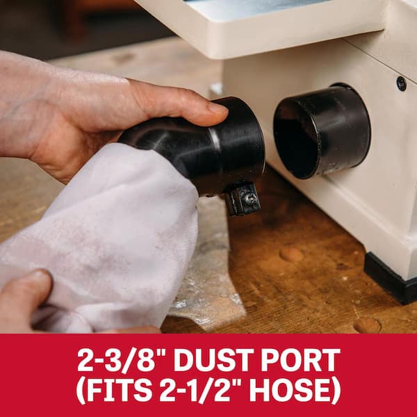 Jet 6 in. Helical Head Benchtop Jointer 718600 - The Home Depot