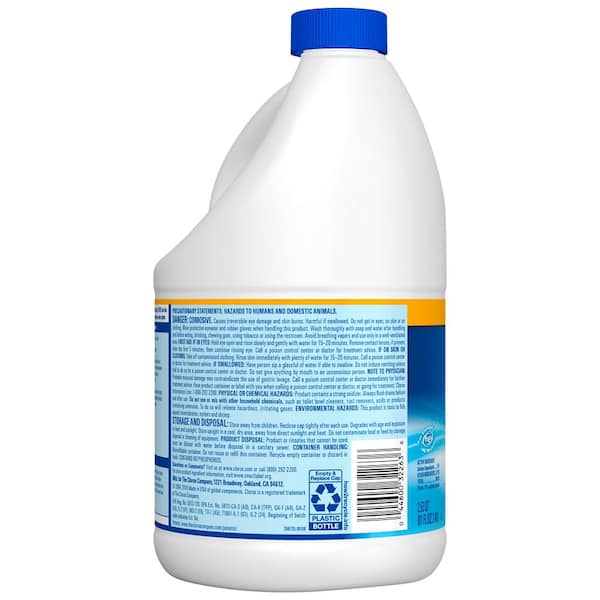 81 oz. Concentrated Regular Disinfecting Liquid Bleach Cleaner (6-Pack)
