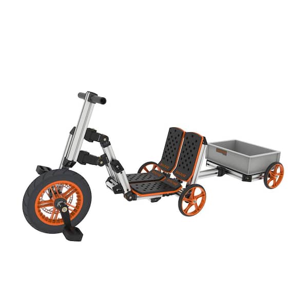 TANKY TRADING INC Outdoor Buildable Kit 20-in-1 Go-Kart Set with Go-Kart, Sit/Stand Scooter and More Most Popular L Kits