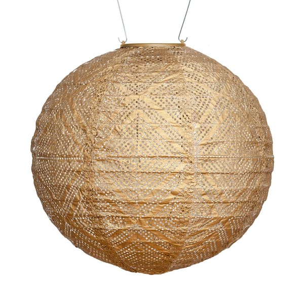 ALLSOP SOJI Stella Globe Market 1 Light LED Outdoor Chandelier in Bronze