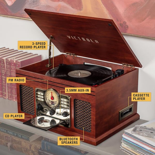 Brand deals new Victrola 6-in-1 Bluetooth record player