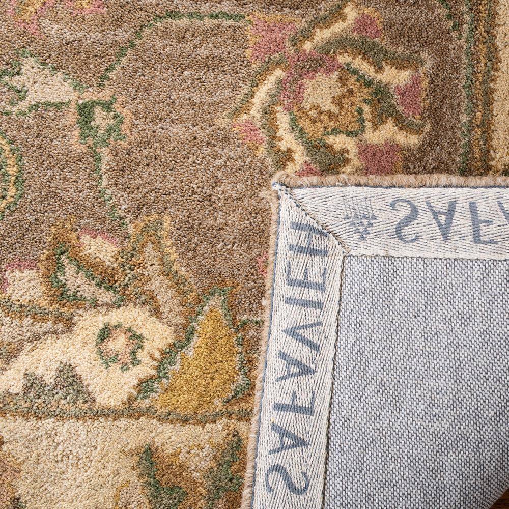 Heritage Brown and Ivory Hand-Tufted Wool Area Rug