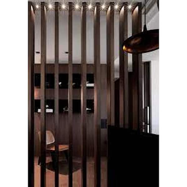 Ejoy 4 in. W x 105 in. L x 2 in. Thick Cherry Wood WPC Composite Wall  Partition Divider Tubing (Set of 3-Piece) WPC-PartitionDividerTube_WPCT_001  - The Home Depot
