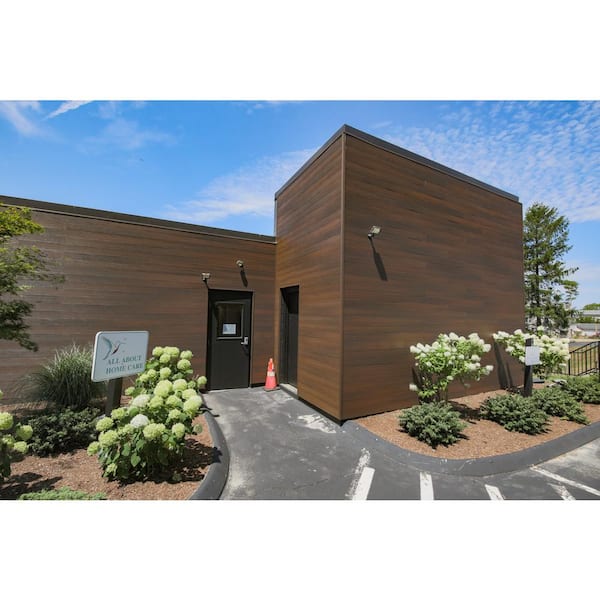 All Weather System 5.5 in. x 96 in. Composite Siding Board in Brazilian IPE