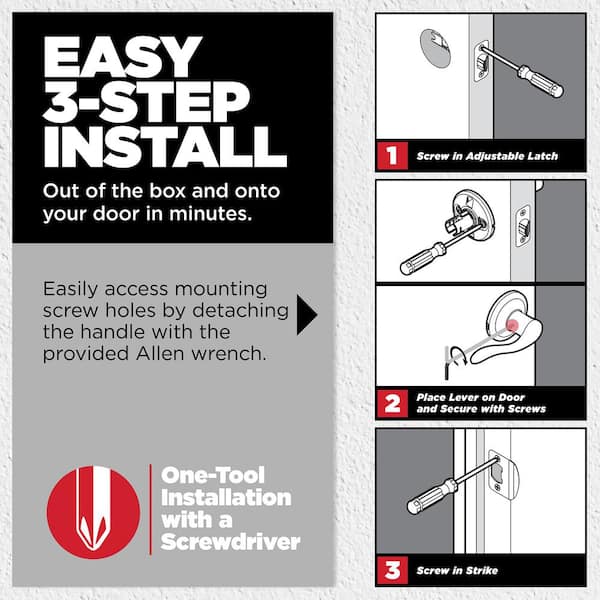 Kingston Satin Chrome Round Half Dummy UL Reversible Door Handle