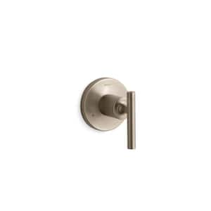 Purist 1-Handle Valve Handle in Vibrant Brushed Bronze (Valve Not Included)