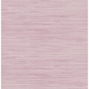 Lilac Classic Faux Grasscloth Peel and Stick Wallpaper Sample