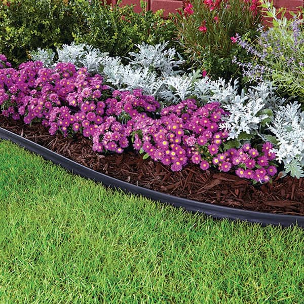 Vigoro 20 ft. No-Dig Landscape Edging Kit 3001-20HD - The Home Depot