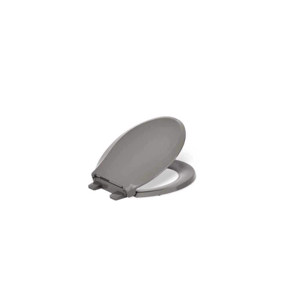 Cashmere Round-Front Toilet Seat with Quiet-Close Lid