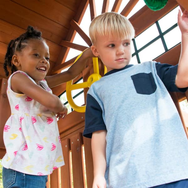 Swing-N-Slide Playsets Pro Assembled Sky Tower Terrace Wooden
