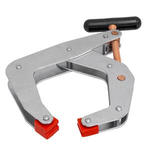 6 in. Polyurethane Jaw Deep Reacch Weaver-Grip T-Handle Cantilever Clamp