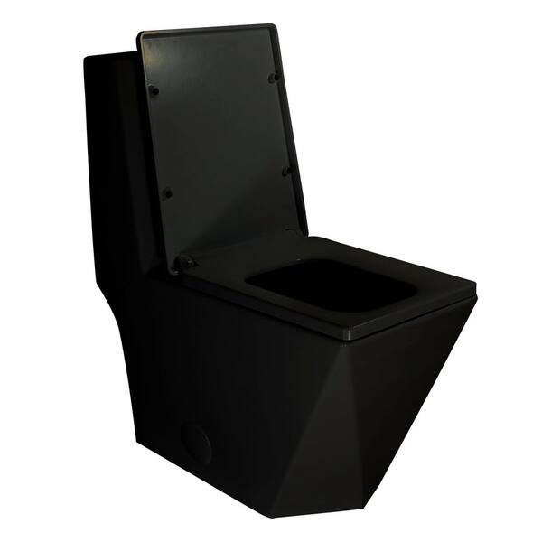 Yingze 12 inch 1-piece 1.1/1.6 GPF Dual Flush Rectangular Shaped