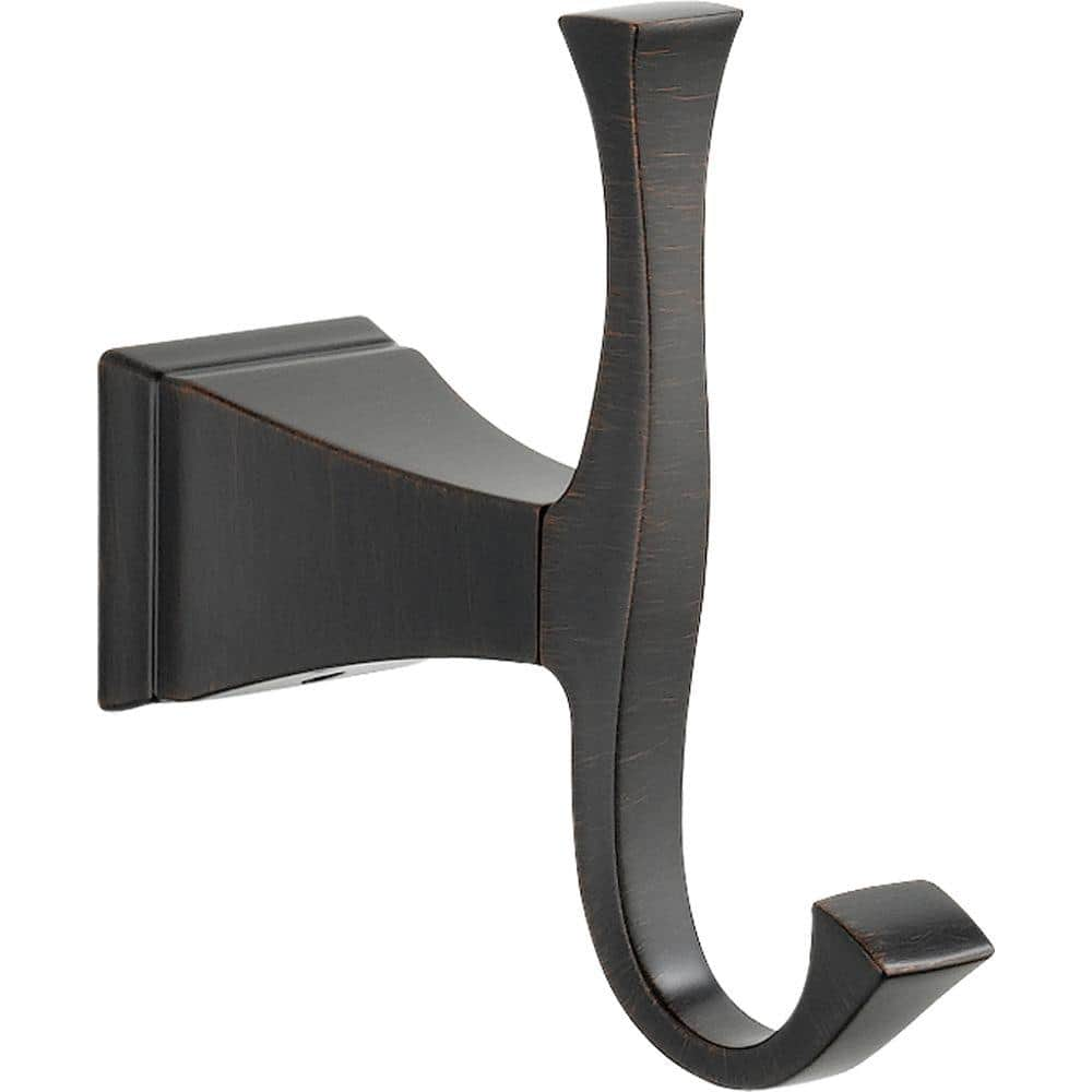 Delta Dryden Double Towel Hook Bath Hardware Accessory in Venetian ...