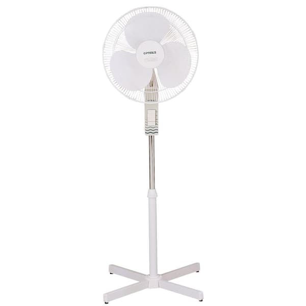 Optimus 16 in. Oscillating Stand Fan