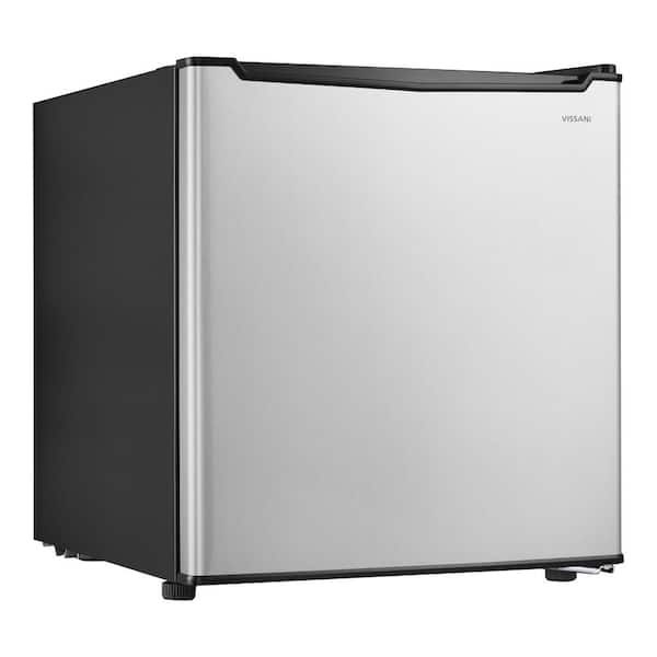 Vissani 1.7 cu. ft. Mini Refrigerator in Stainless Steel, ENERGY STAR