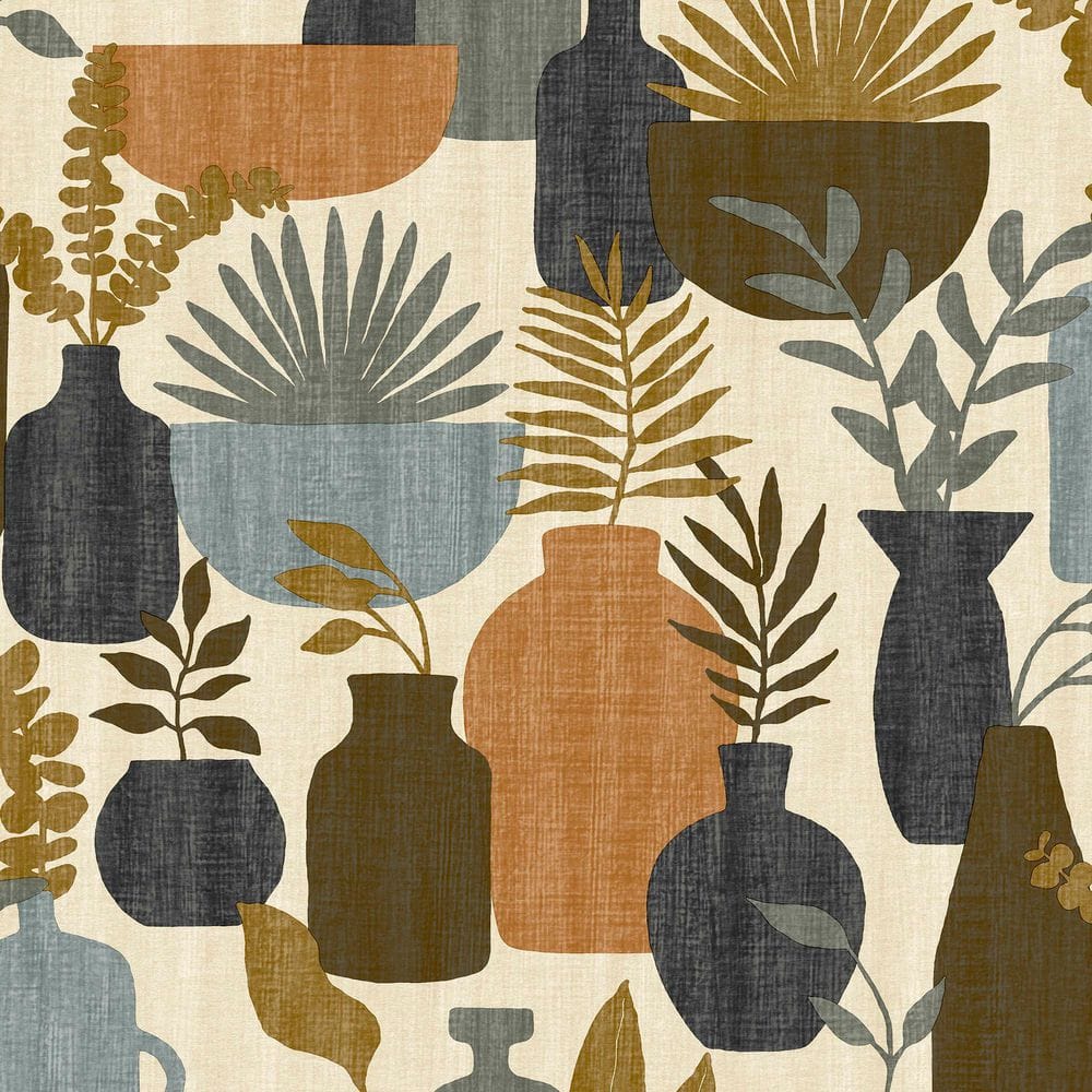Botanica Clayworks Beige and Brown Wallpaper Sample price history on PriceWatchPro