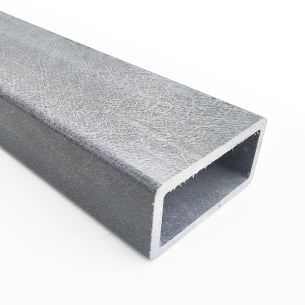 Wellco 60in. x 3.7 in. x 1.8 in. FRP Square Tube