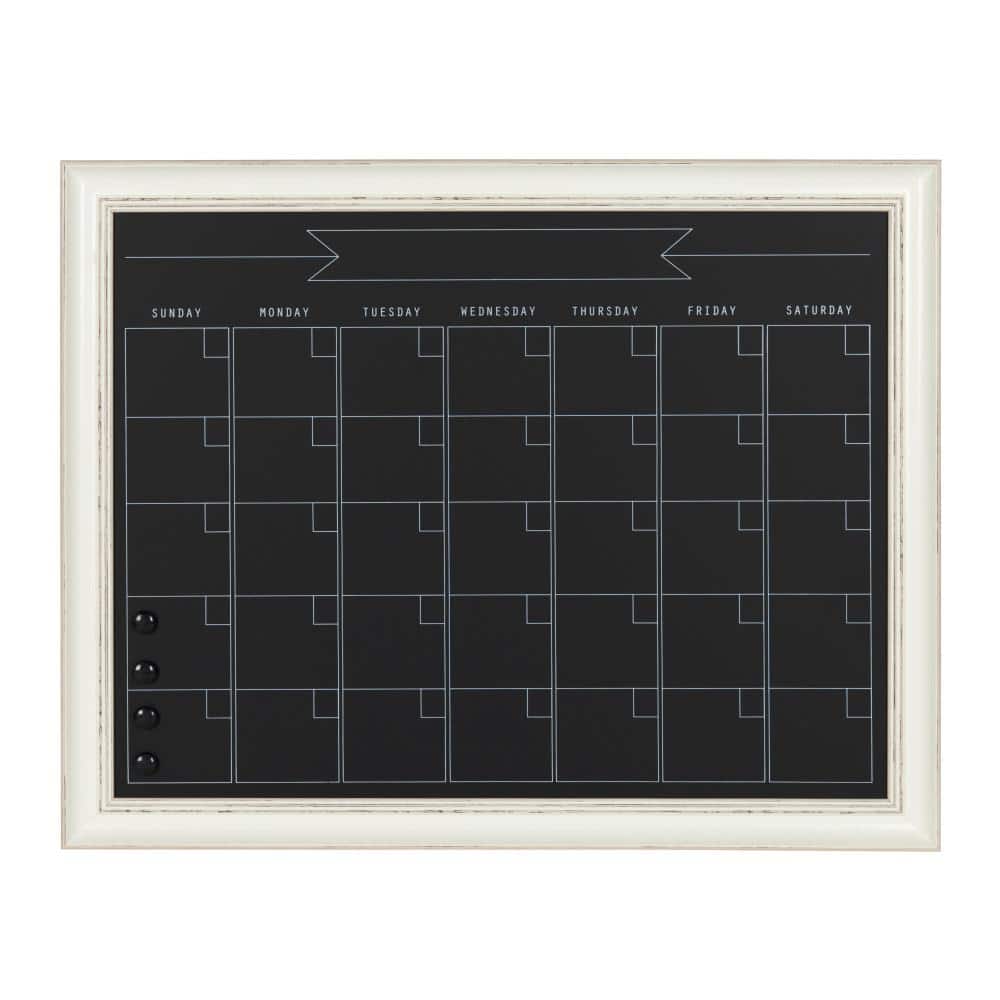Farmhouse Monogram Chalkboard Calendar Project Set