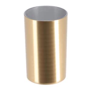 Golden Bath Water Tumbler and Toothbrush Holder PS