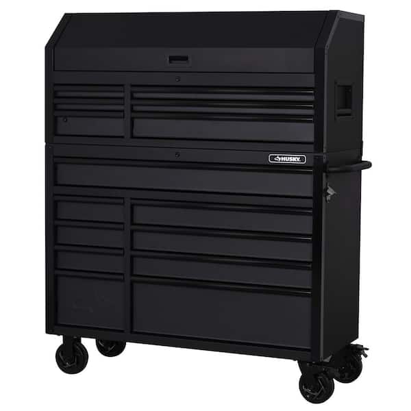 Have A Question About Husky Heavy Duty 52 In 15 Drawer Matte Black