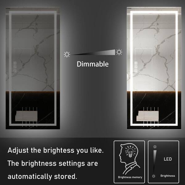 TOOLKISS 84 in. W x 40 in. H Rectangular Frameless LED Light TOOLKISS 84 in. W x 40 in. H Rectangular Frameless LED Light