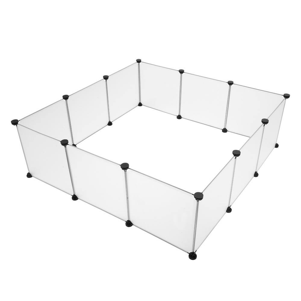 Portable Large Plastic Yard Fence Small Animals Puppy Kennel Crate Fence Tent price history on PriceWatchPro