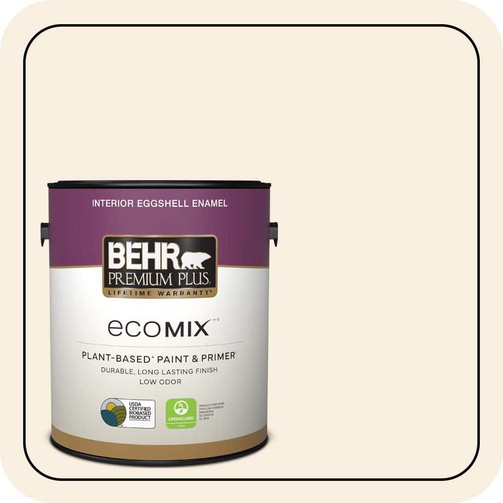 1 gal. #M220-1 Marshmallow Whip Eggshell Enamel EcoMix Plant-Based Interior Paint & Primer price history on PriceWatchPro