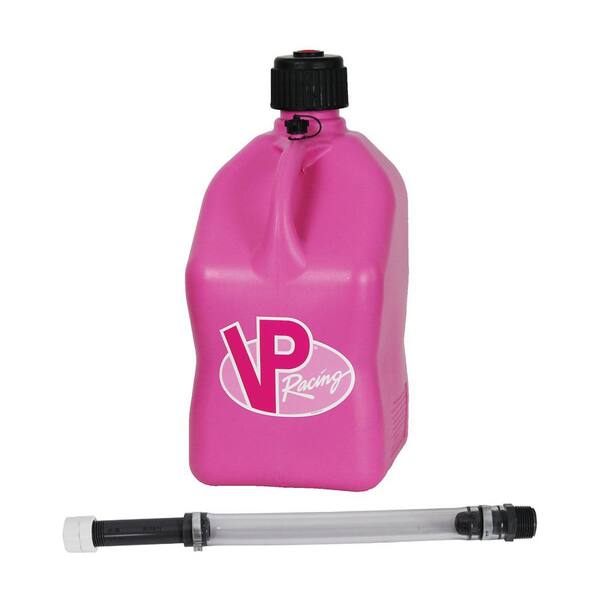 VP Racing Fuels VP Racing 5 Gal. Motorsport Racing Liquid Utility Jug Can, Pink (2-Pack)