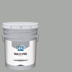 5 gal. Hippopotamus PPG0994-4 Flat Interior Paint