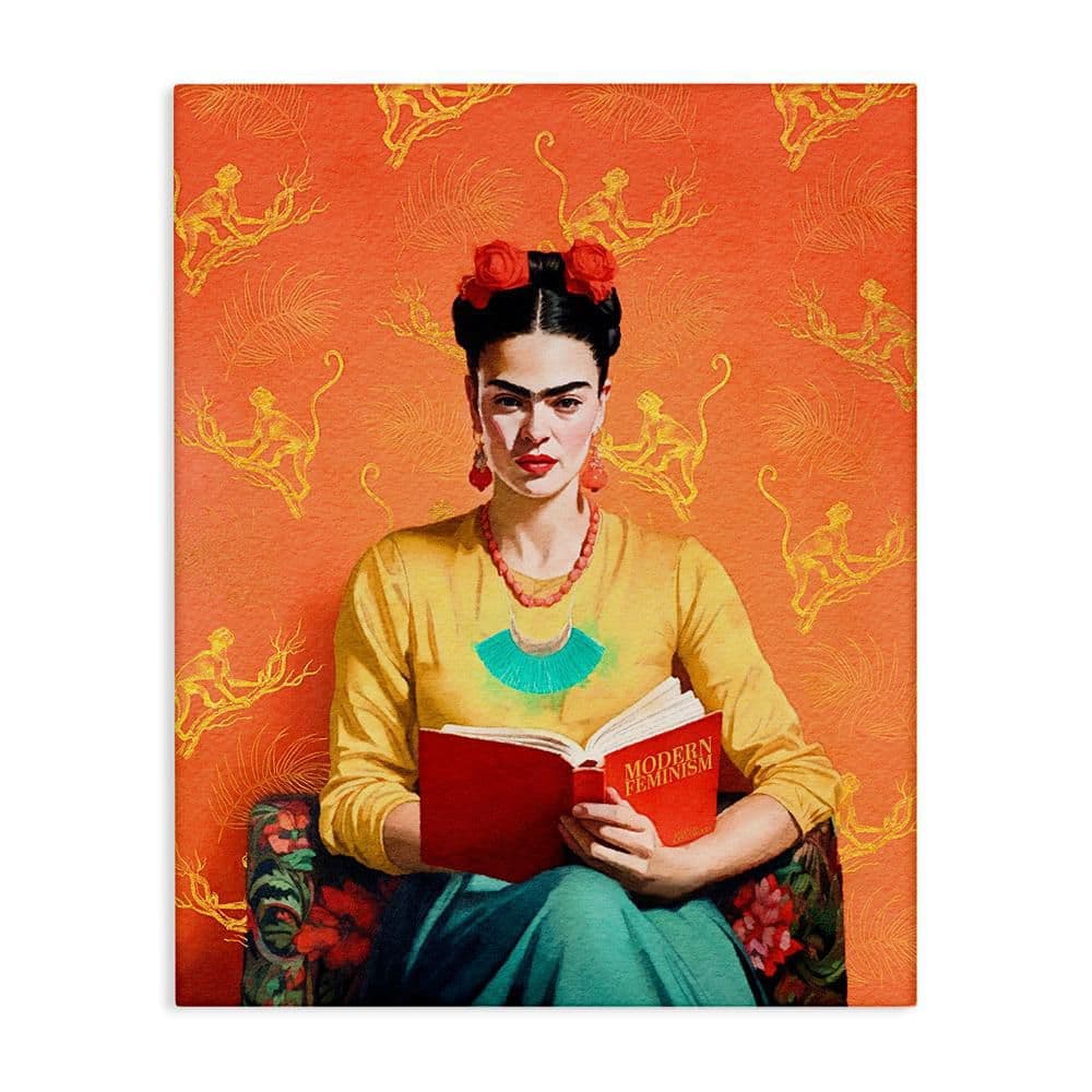 Modern Frida Kahlo by Amanda Greenwood 1 Piece Unframed People Graphic Art Print 30 in. x 24 in. price history on PriceWatchPro