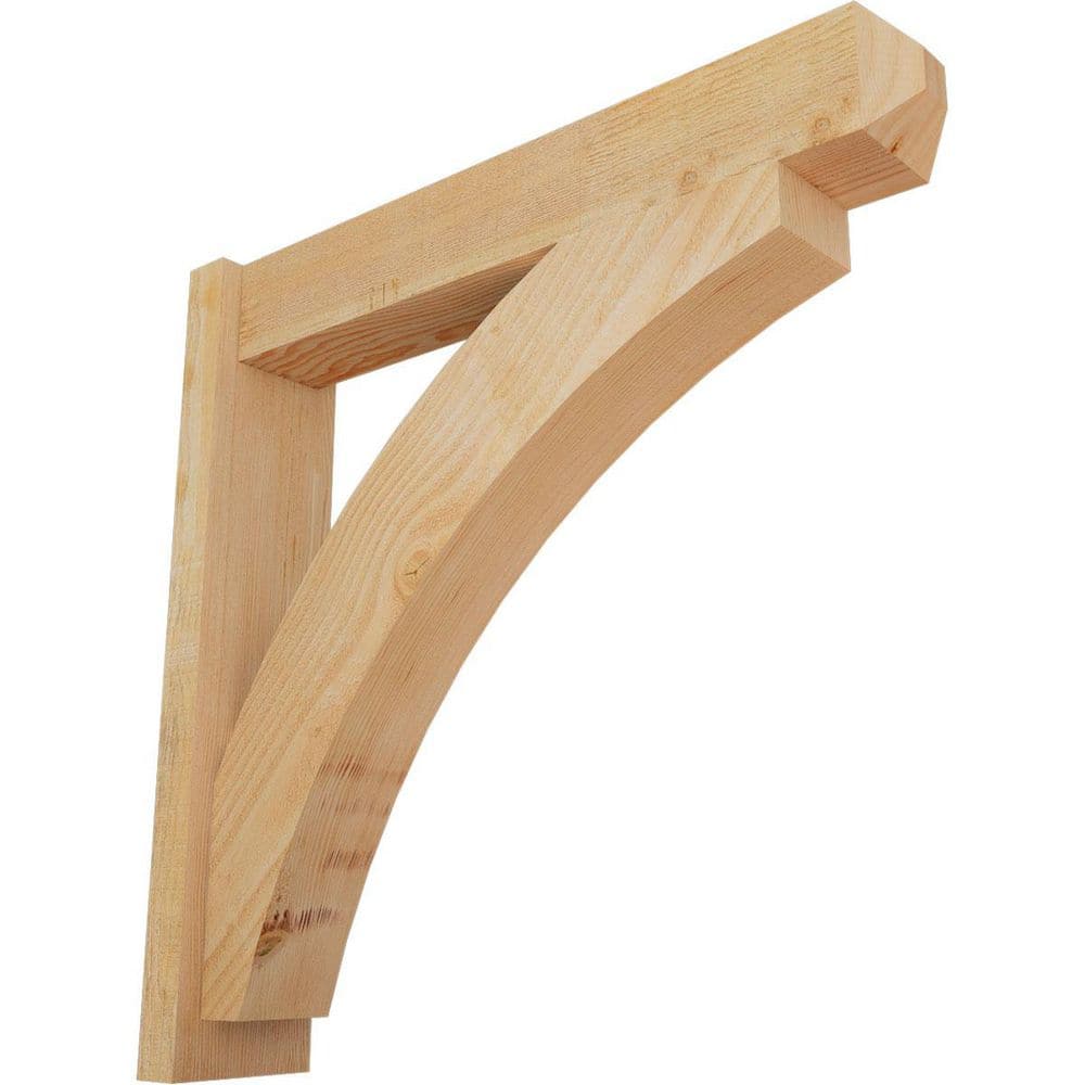 6 in. x 30 in. x 30 in. Douglas Fir Thorton Craftsman Rough Sawn Outlooker price history on PriceWatchPro