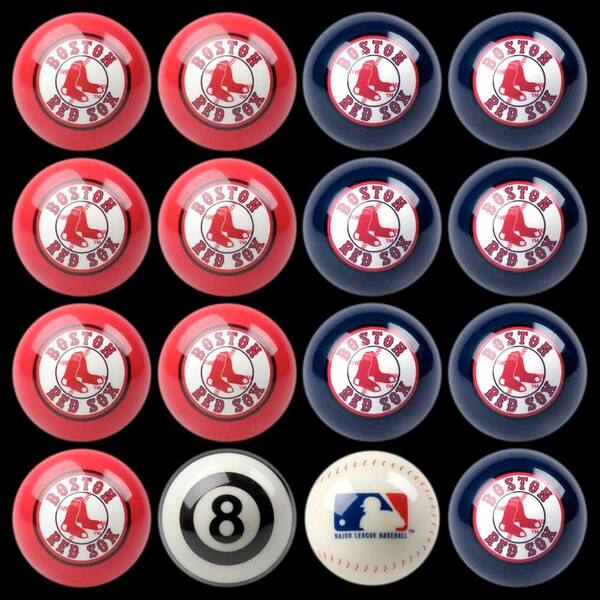 Unbranded Boston Red Sox Home Vs Away Billiard Ball Full Set of 16