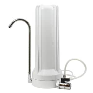 Premium 7-Stage Counter Top Water Filtration System in White
