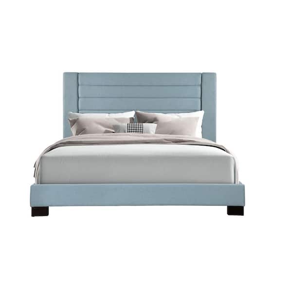 Lane Home Furnishings Conrad Complete Ice Queen Upholstered Bed