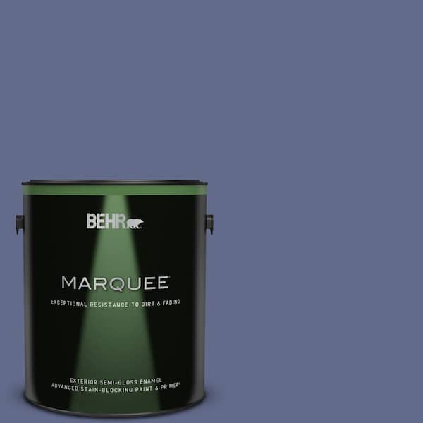 BEHR MARQUEE 1 gal. #S540-6 Dangerously Elegant Semi-Gloss Enamel Exterior Paint & Primer