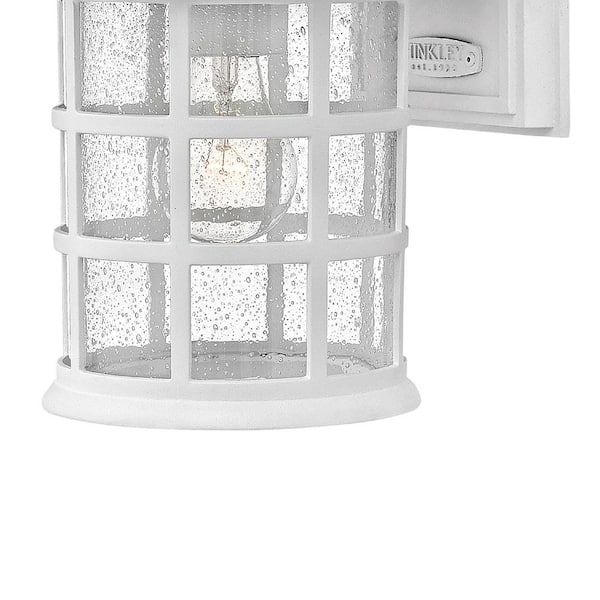 HINKLEY - Hinkley Freeport Medium Outdoor Wall Mount Lantern, Classic White