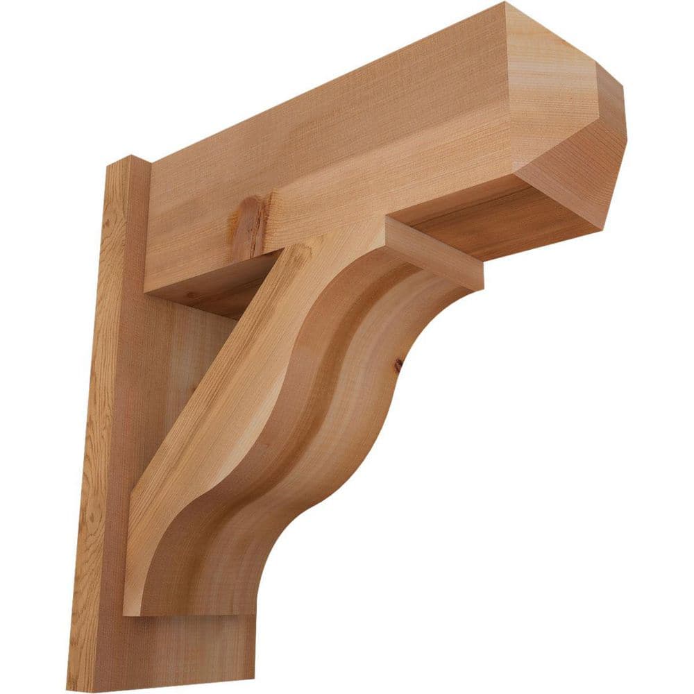 8 in. x 20 in. x 20 in. Western Red Cedar Fuston Craftsman Smooth Outlooker price history on PriceWatchPro