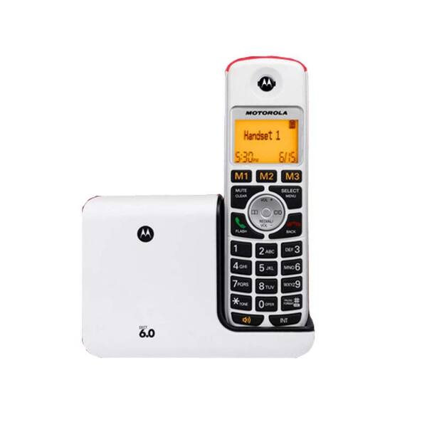 MOTOROLA Big Button DECT 6.0 Cordless Phone System
