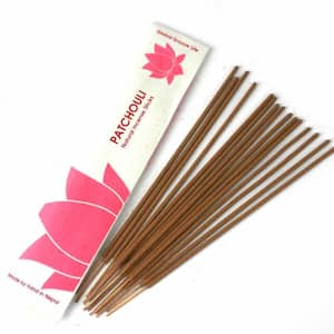 All-Natural Brown Patchouli Stick Incense (2 Packs)