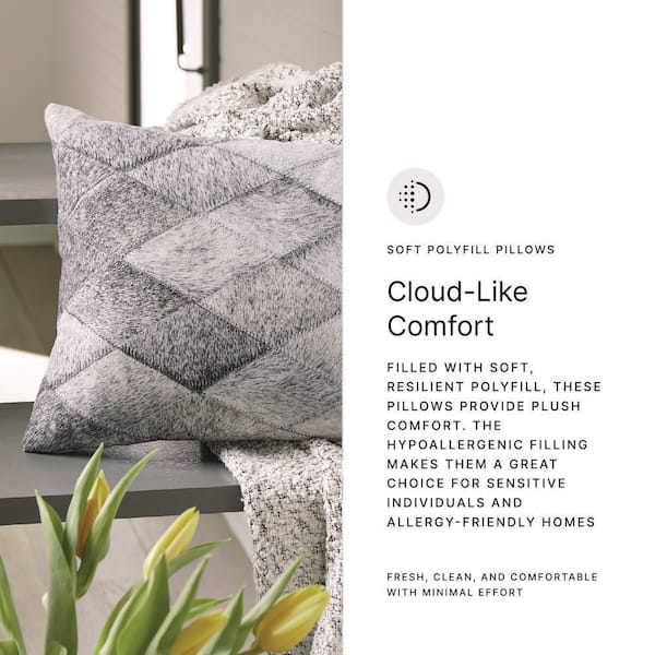 Signature DESIGN BY ASHLEY Pacrich Gray/Brown Geometric Polyester