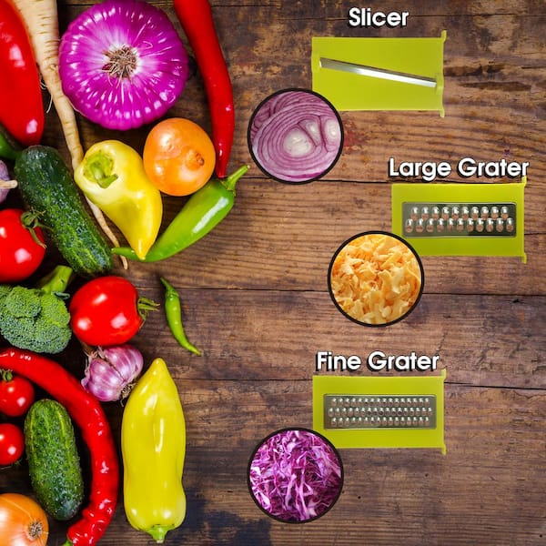 Salad Spinner - Green - Creative Kitchen Fargo