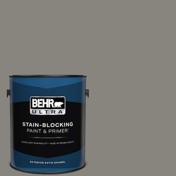 BEHR ULTRA 1 gal. #PPU8-22 Pier Satin Enamel Exterior Paint & Primer