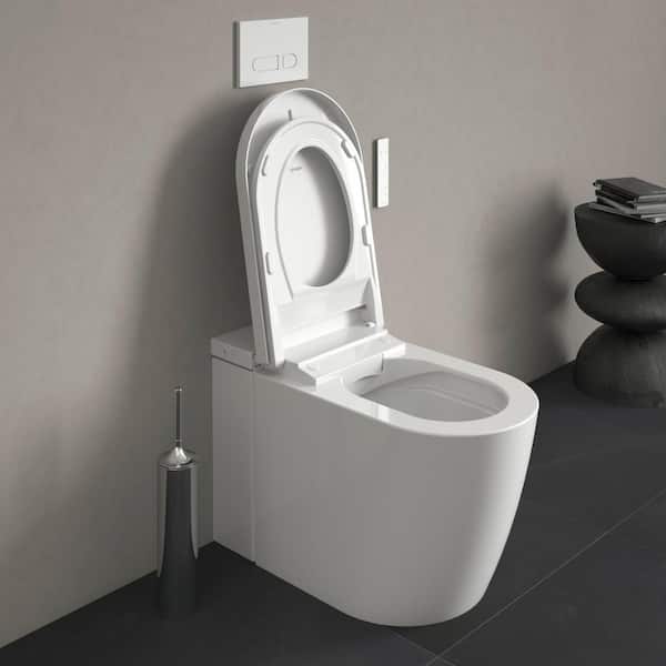 Duravit SensoWash i Elongated Bidet Toilet with 1.28 GPF in White